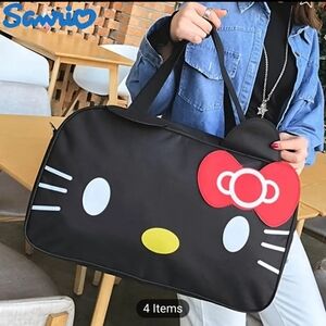 Sanrio Hello Kitty Travel bag. Color: black